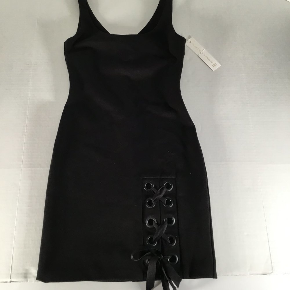Amanda Uprichard Black Cocktail Dress